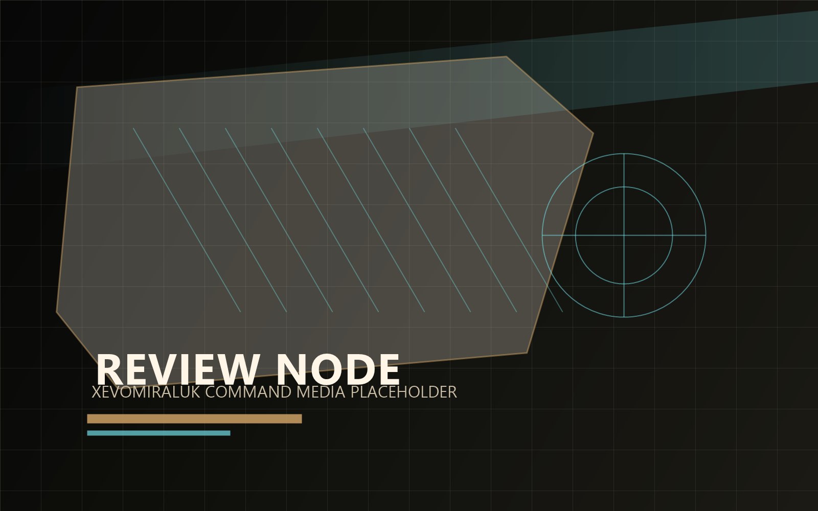 Abstract premium competitive gaming review interface